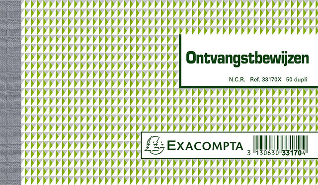 Exacompta - Kasboek exa manifold ontvangstbewijs dupli 50v
