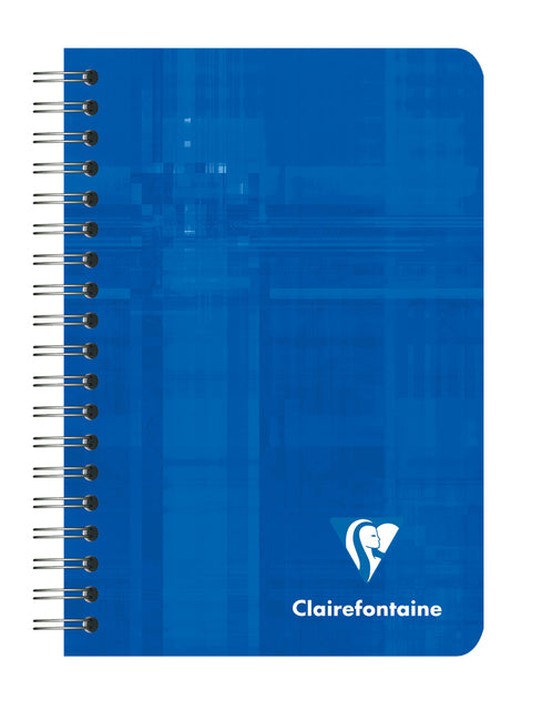 Clairefontaine - Notitieboek clairefontaine 95x140 sp lijn assorti