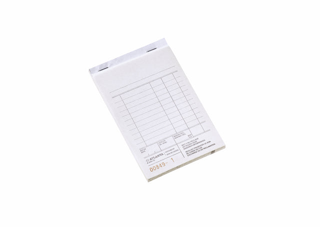 Bloc caisse enregistreuse Atlanta 142x100mm 50x2feuilles sans bois | 5 pièces