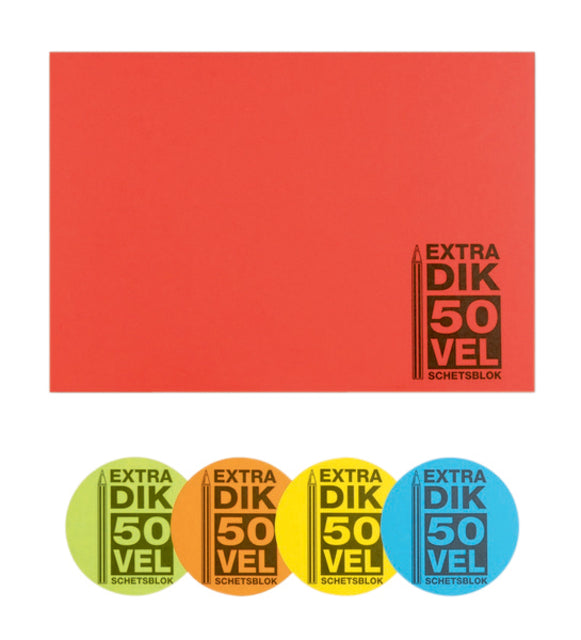 Papyrus - Schetsboek papyrus 210x297mm 120gr 50 vel