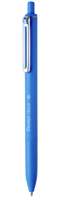 Stylo bille Pentel iZee BX470 bleu clair
