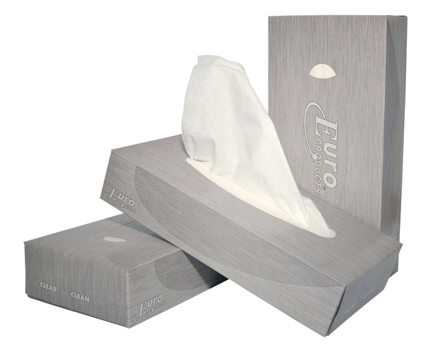 Euro Products - Facial tissues Products 2-laags 100 vel wit 140040