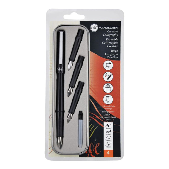 Stylo calligraphie Manuscript MS1105 creative 4 pcs