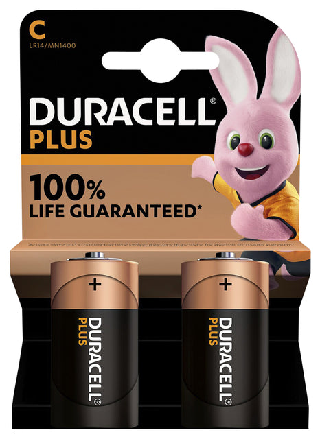 Batterie Duracell Plus 2xC