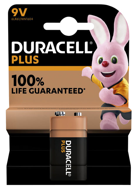 Batterie Duracell Plus 1x9Volt