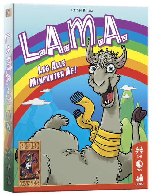 999 games - Kaartspel l.a.m.a. | 12 stuks