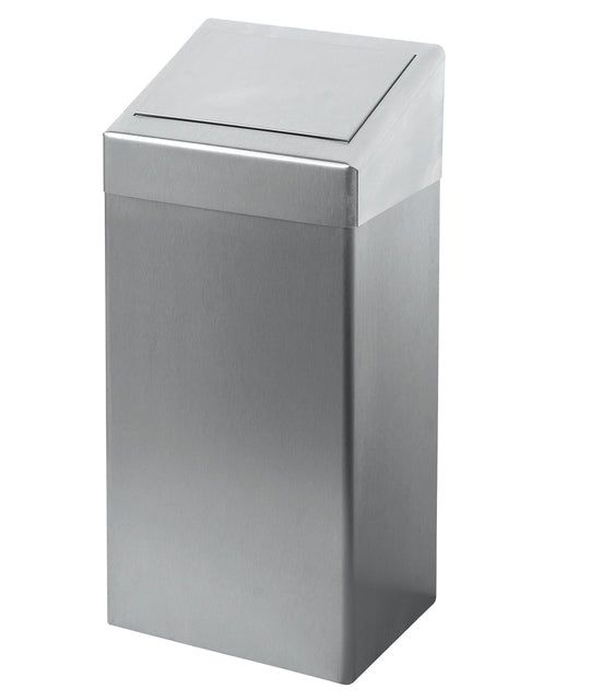 Euro Products - Afvalbak euro products 50 liter zilver