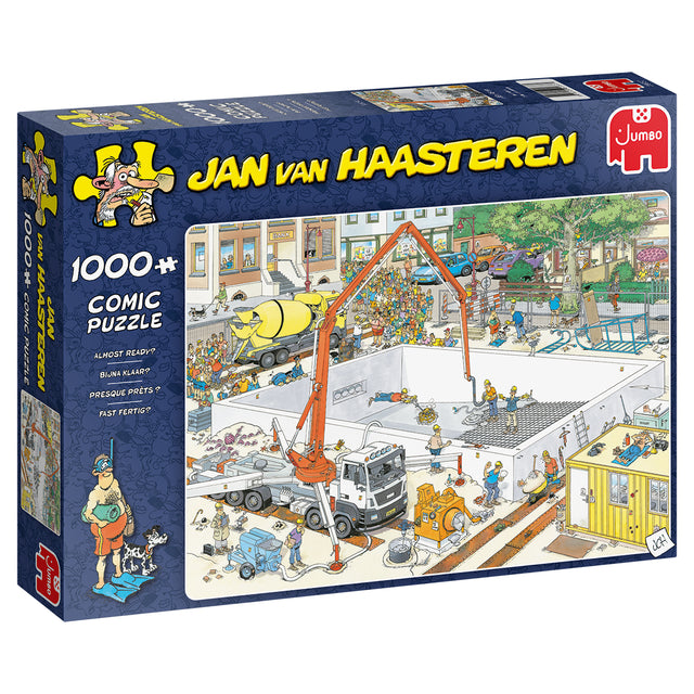 Jumbo - Puzzel jan van haasteren bijna klaar? 1000 stukjes
