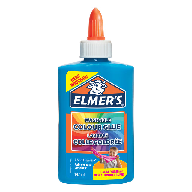 Colle pour enfants Elmer's bleu opaque