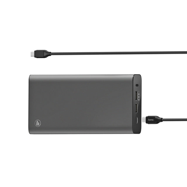 Hama - Powerbank hama usb c 26.800 mah 5 20v 60w zwart