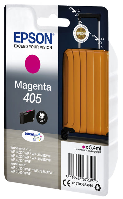 Cartouche d'encre Epson 405 rouge