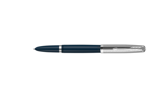 Stylo plume Parker 51 bleu nuit CT fin