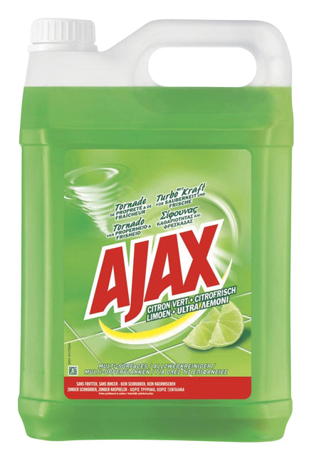Nettoyant tout usage Ajax Citron vert frais 5L