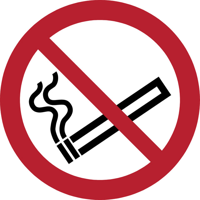 Djois - Pictogram bordje djois rookverbod ø200mm rd