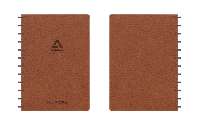 Cahier adoc business ligne a4 144 pages 90gr marron