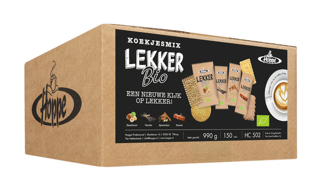 Biscuits Hoppe Lekker Bio mélange de biscuits 150 pièces
