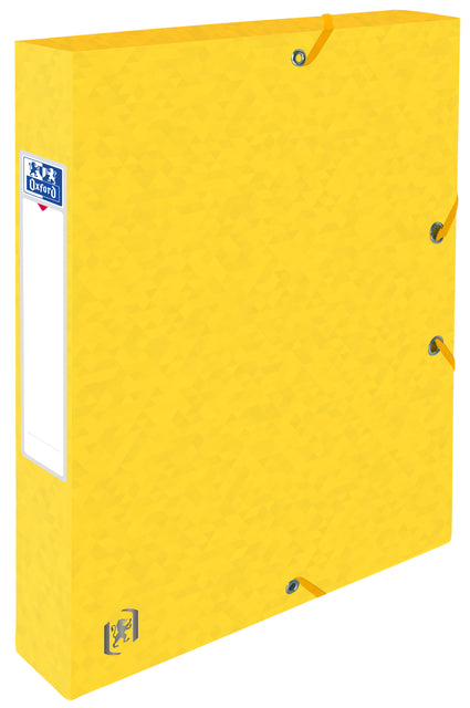 Elastobox Oxford Top File+ A4 40mm jaune