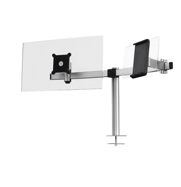 Durable - Monitorarm durable bladdoorvoer 1 scherm 1 tablet