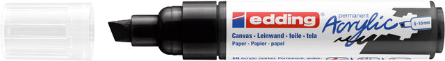 Marqueur acrylique edding e-5000 large noir