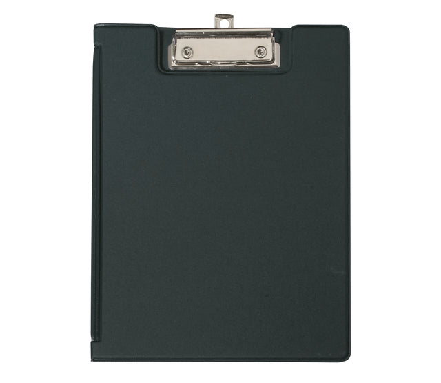 Classeur presse-papiers MAUL A5 portrait avec passant pour stylo noir | 12 pièces