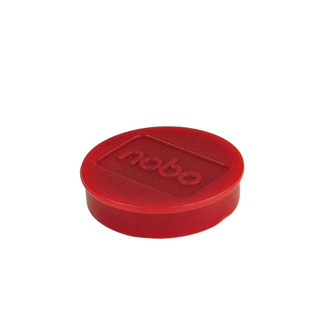 Nobo - Magneet nobo 32mm rood 10 stuks