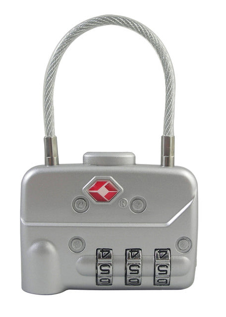 Cadenas Pavo avec serrure à combinaison et câble | 72 pièces