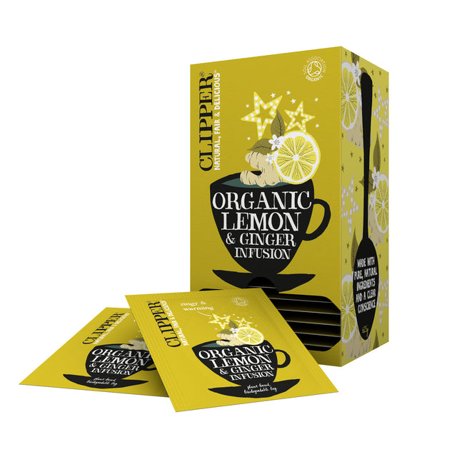 Clipper - Thee clipper infusion lemon and ginger bio