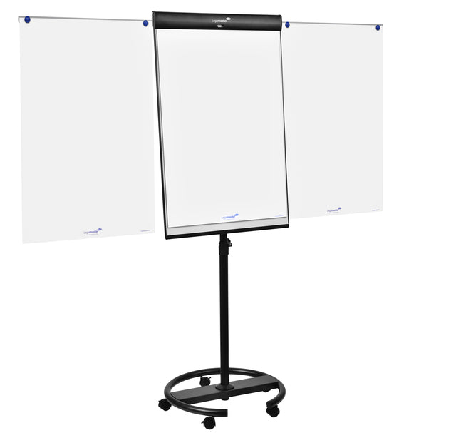 Flipchart Legamaster Universal Triangle mobile avec bras réglable