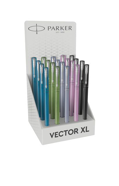 Stylo plume Parker Vector XL assorti moyen