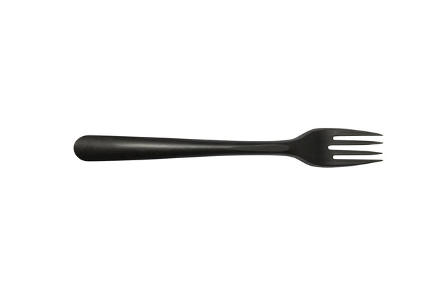 IEZZY horeca en cate - Vork iezzy herbruikbaar cpla 190mm zwart | 20 stuks