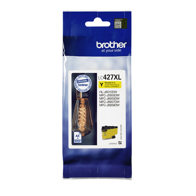 Brother - Inktcartridge brother lc-427xly geel