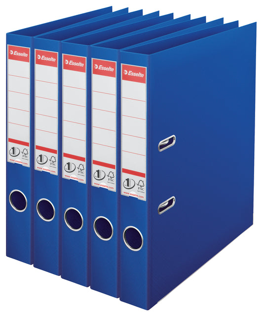 Esselte No 1 Power lime PP 50 mm bleu | 5 pièces