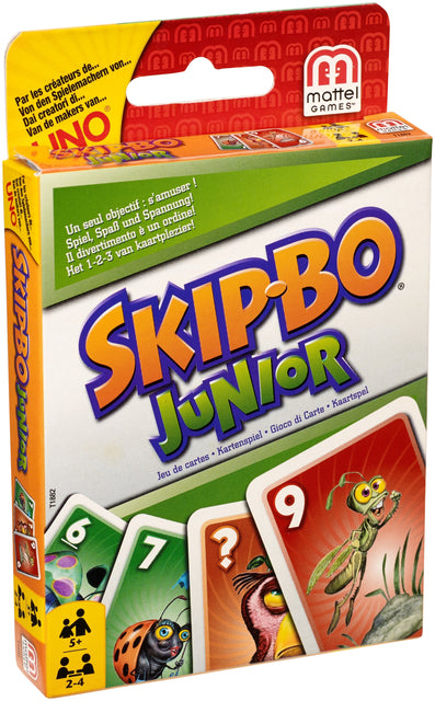 Mattel - Kaartspel skip-bo junior