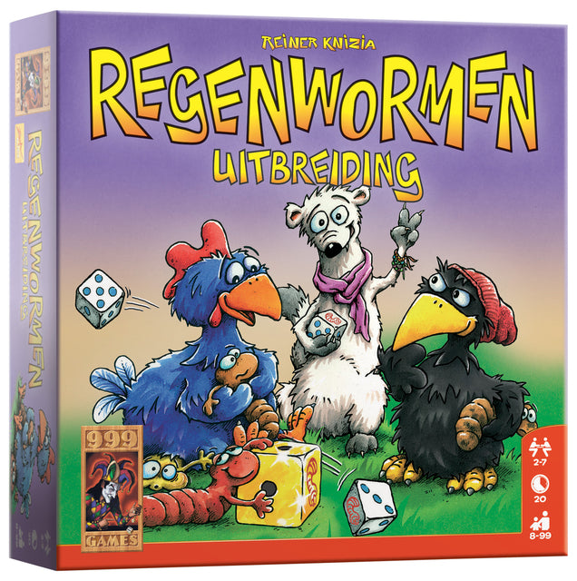 999 games - Dobbelspel regenwormen uitbreiding
