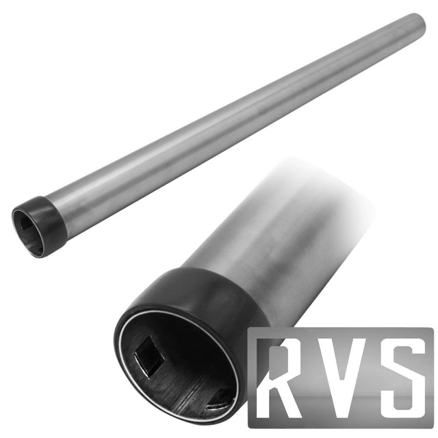 Fevik - Stofzuigerbuis cleaninq met ring rvs 32mm