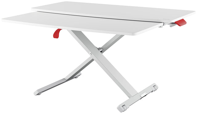 Bureau assis-debout Leitz Ergo Cosy avec tiroir