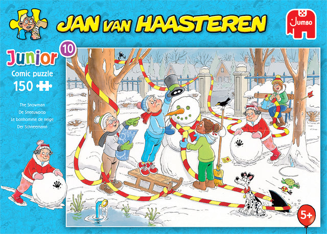 Jan van Haasteren - Puzzel jvh junior 10 de sneeuwpop 150st