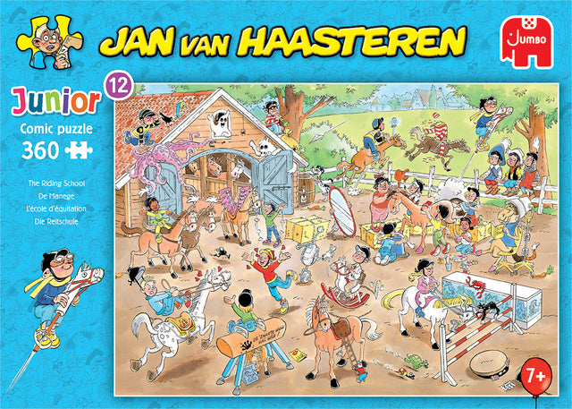 Jan van Haasteren - Puzzel jvh junior the riding school 360st