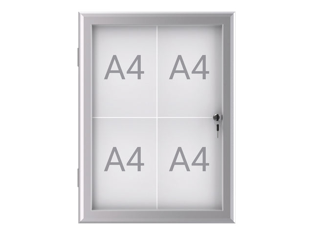 MAUL - Buiten- binnenvitrine maulexcite 4xa4 slot