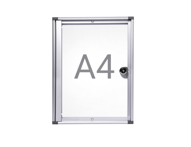 MAUL - Binnenvitrine wand maulextraslim 1xa4 slot