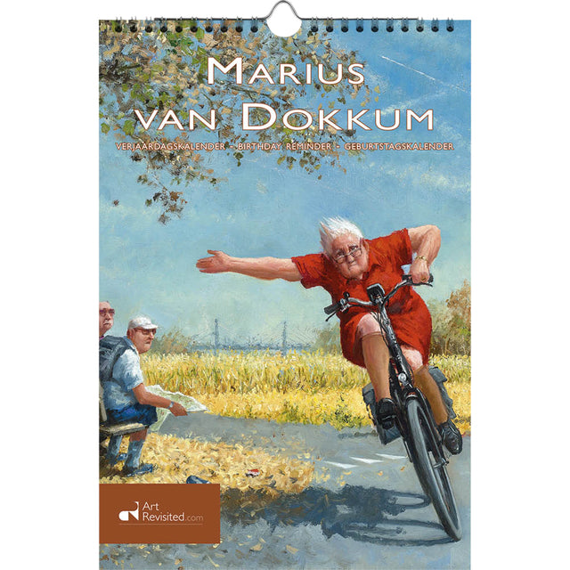 Marius van Dokkum - Verjaardagskalender Marius van Dokkum A4 Turbo