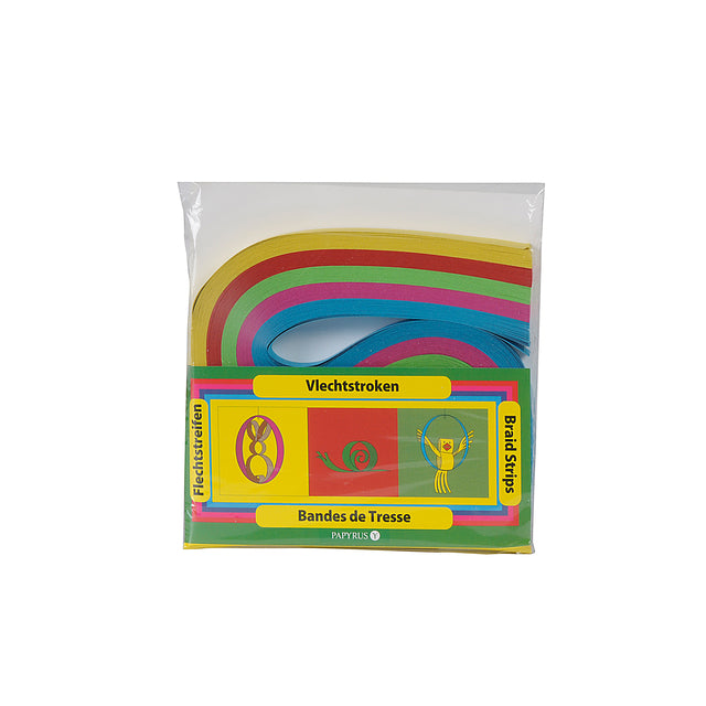 Bandes à tresser Creative 1.5x48cm assorties | 20 morceaux