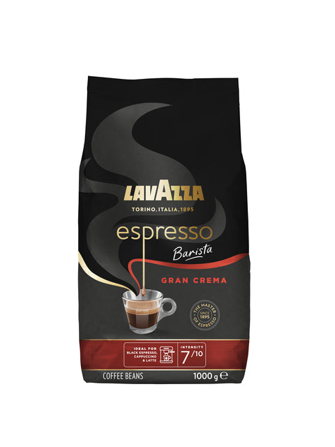 Café lavazza expresso grains barista gran crema | 6 morceaux