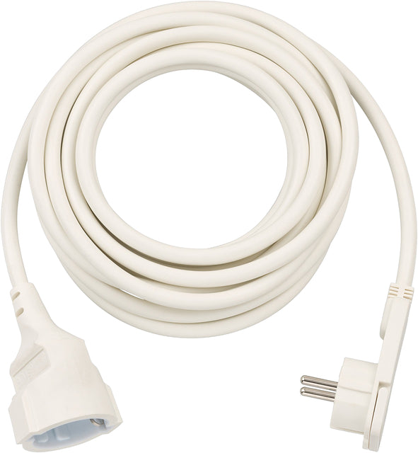Brennenstuhl - Verlengsnoer brennenstuhl platte stekker 5m wit