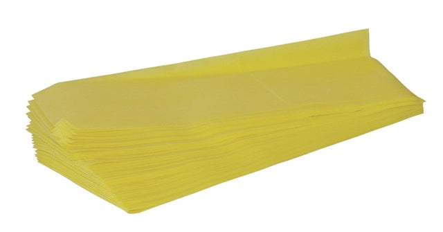 Cleaninq - Stofwisdoekjes viscose 25x60cm set à 25 geel