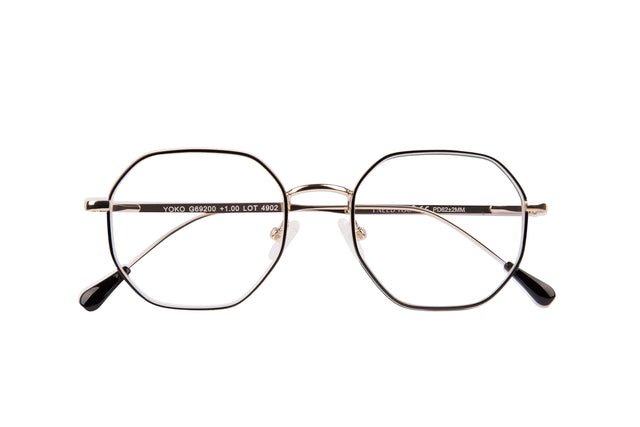 I Need You - Leesbril i need you +1.00dpt yoko zwart-goud