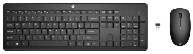 HP - Toetsenbord + muis hp 235 draadloos zwart