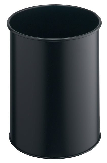 Durable - Papierbak durable 330101 15liter rond zwart