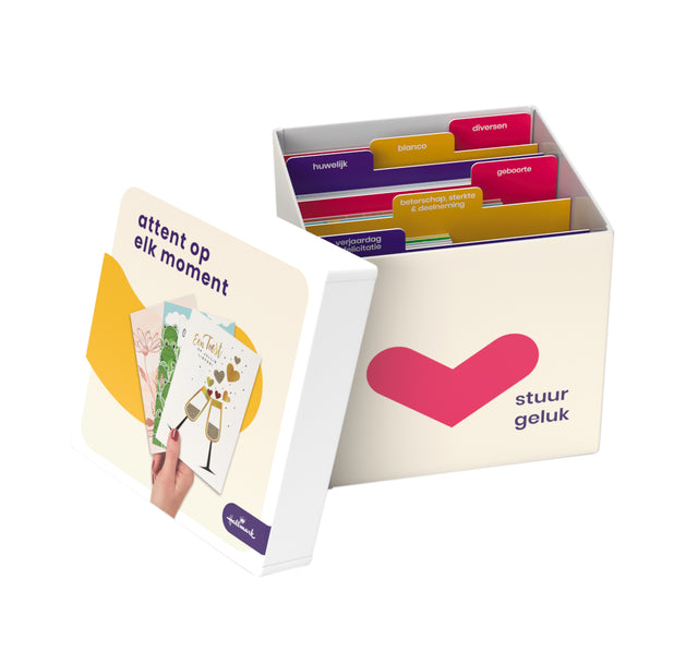 Hallmark - Wenskaart hallmark business box 80 stuks assorti