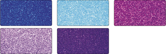 Folia Paper - Glitterkarton folia 50x70cm 300gr 5vel ice assorti
